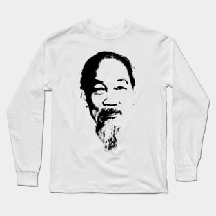 Ho Chi Minh Portrait Pop Art Long Sleeve T-Shirt